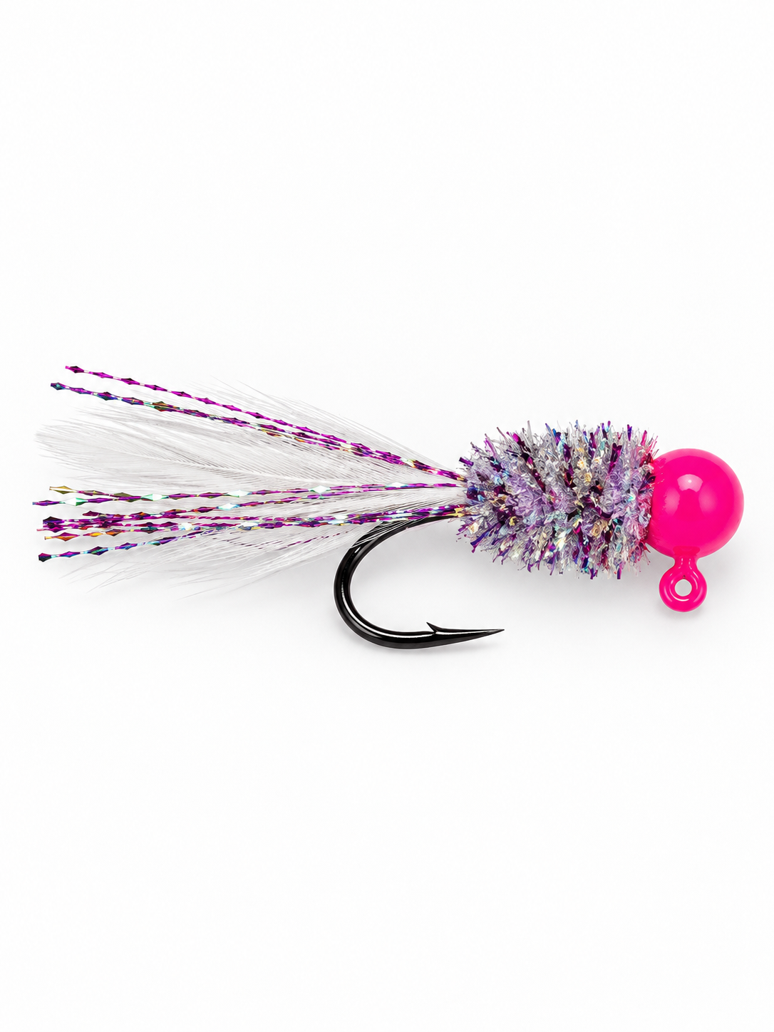 Pink Slip – 1/16 oz Hand-Tied Crappie Jigs – 3 Pack